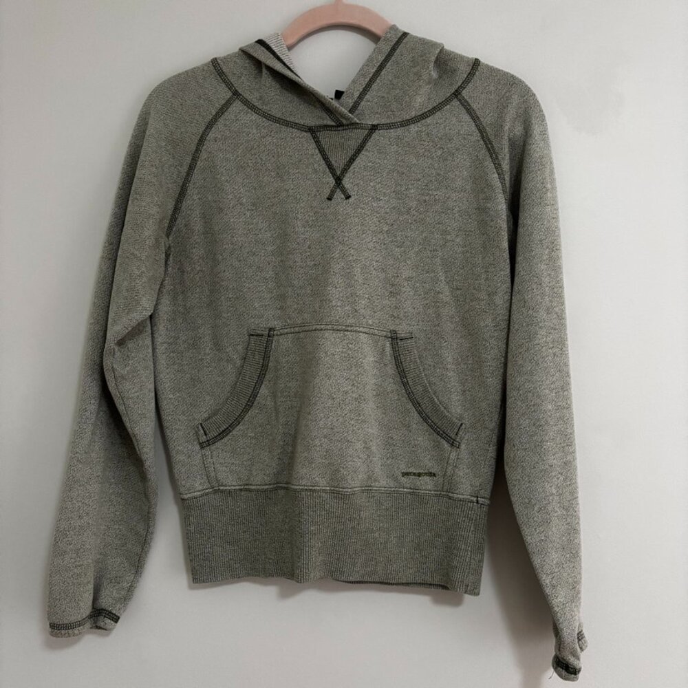 Patagonia Cloud Stack Pullover Womens Small Heather Green